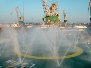 Deck Integrated Fire Fighting System (DIFFS)