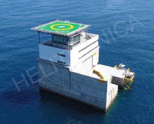 helipuerto plataforma offshore