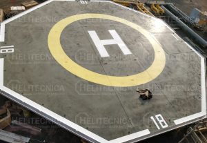 Helipuerto para el proyecto ONGC CLUSTER-8
