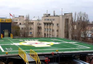 Helipuerto para el Hospital Universitario de Urgencias, Bucarest