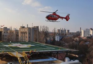 Helipuerto para el Hospital Universitario de Urgencias, Bucarest