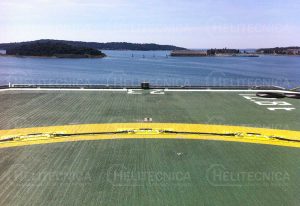 Helipuerto para la Unidad de Perforación en mar adentro «LABIN»