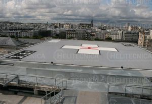 Helipuerto para el Hospital Lariboisière de París