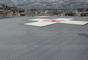 Helipuerto para el Hospital Lariboisière de París
