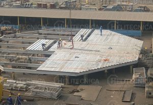 Helipuerto para el proyecto «NEW WATER INJECTION SOUTH-R (NWIS-R)»