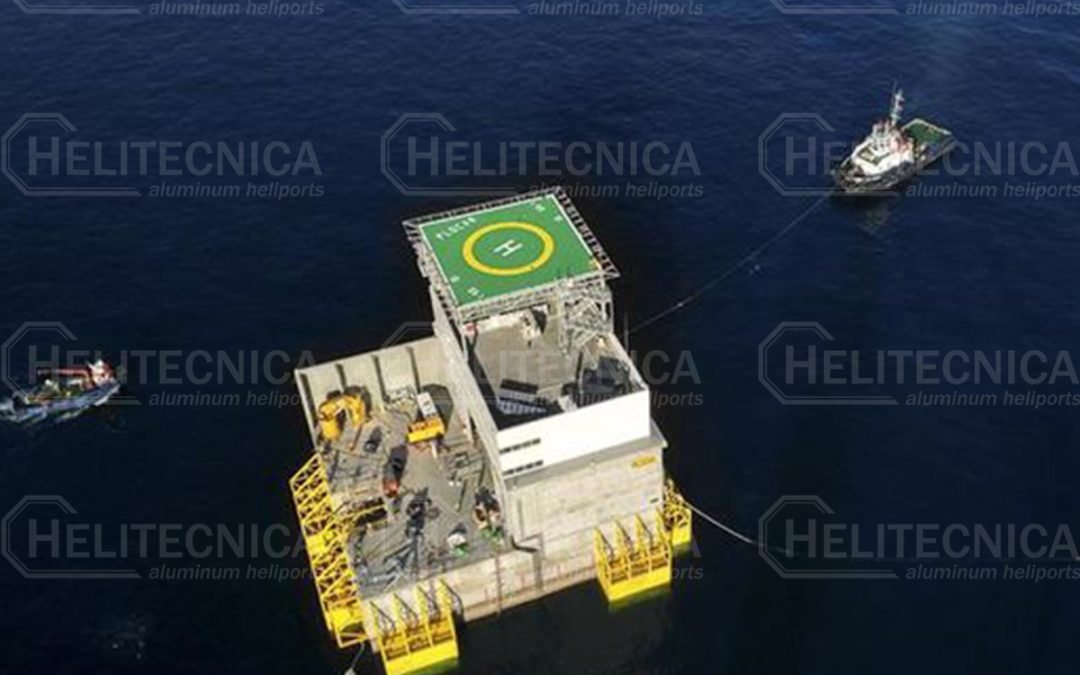 Helipuerto para Plataforma Oceánica Canarias