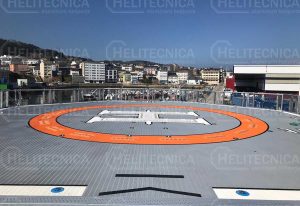 Helipuerto para Catamarán