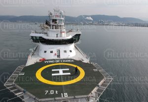 Helipuerto para el SOV «Wind of Change»